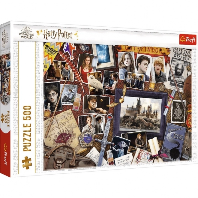 Puzzle Harry Potter: Ricordi di Hogwarts 500 pezzi