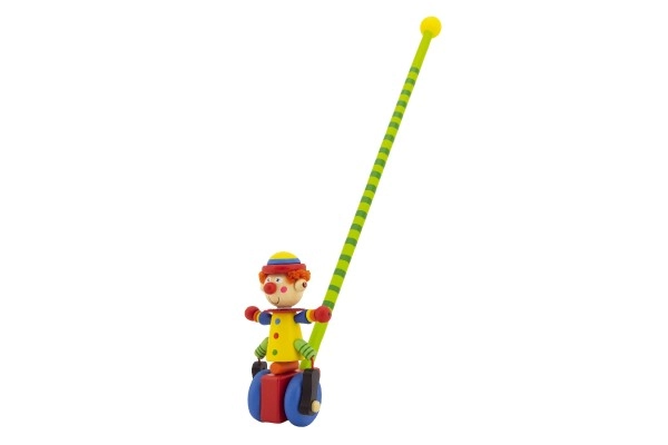 Un clown che balla a ogni passo