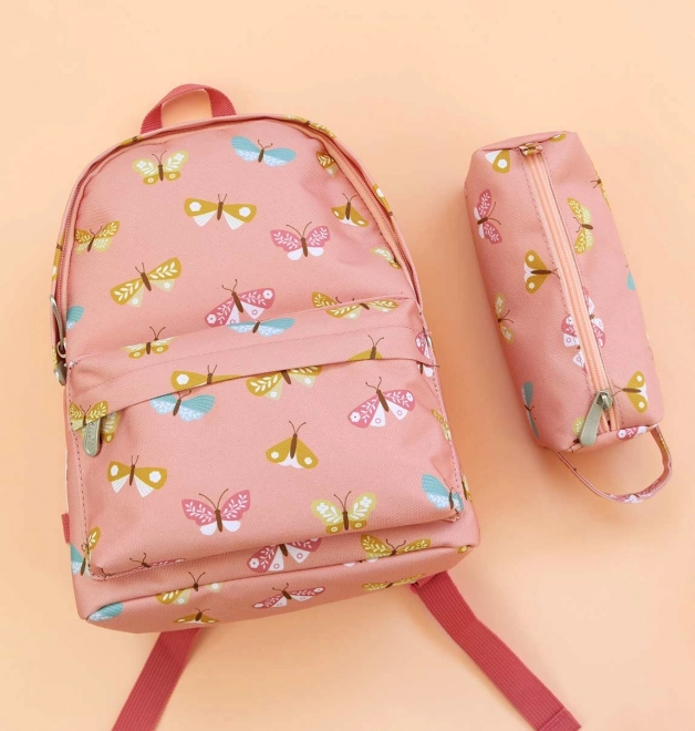 Zaino piccolo per bambini di A Little Lovely Company – Farfalle