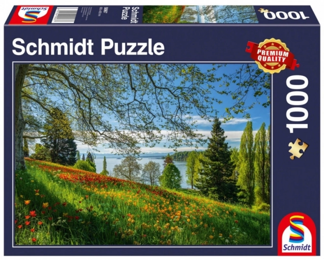 Puzzle Tulipani in Fiore a Mainau 1000 Pezzi