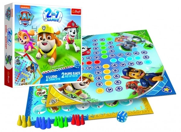 Trefl: Gioco 2 in 1 - Ludo: Paw Patrol