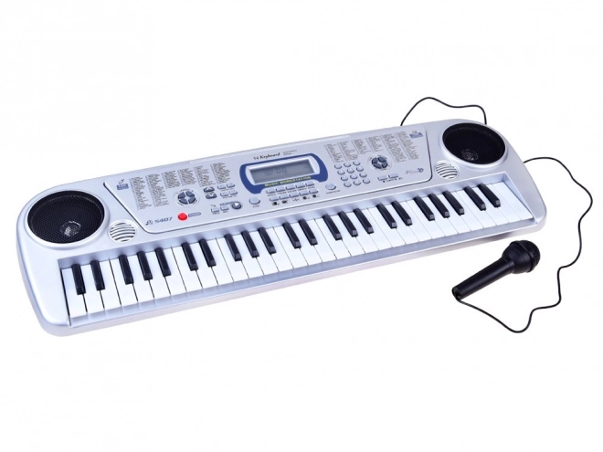 Organo elettronico con microfono 54 tasti