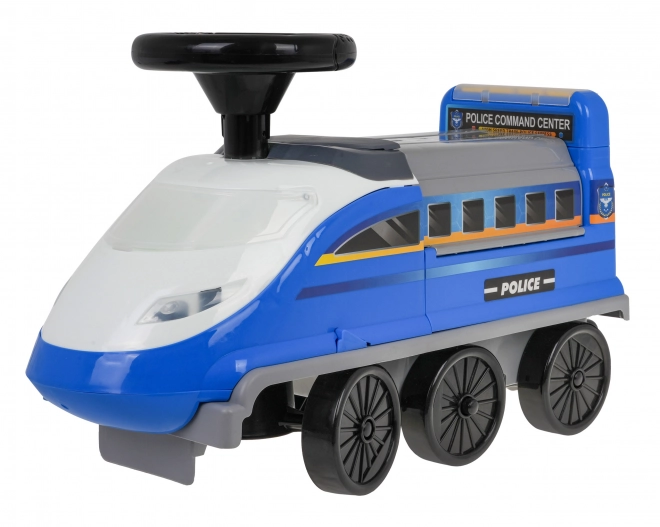 Trenino interattivo della polizia per bambini 3+