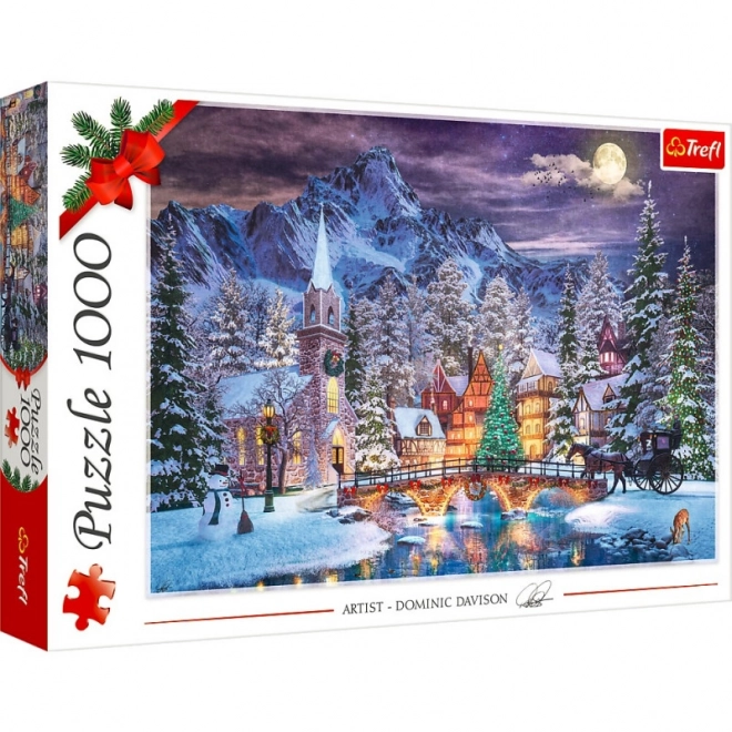 Puzzle 1000 pezzi Atmosfera Natalizia