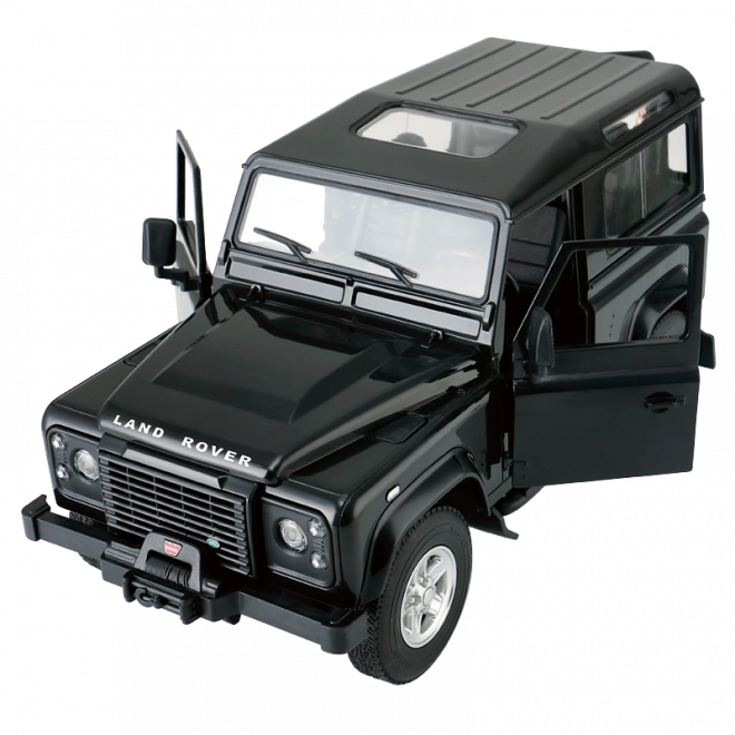 Land Rover Defender Rastar nero telecomandato 1:14