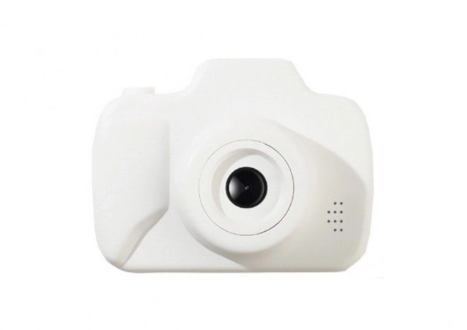 Fotocamera per bambini con giochi e memoria 64GB bianco