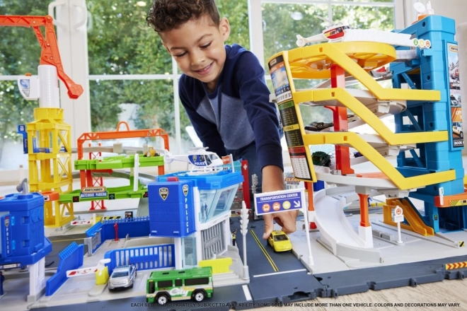 Matchbox action drivers centro di trasporto avventure reali