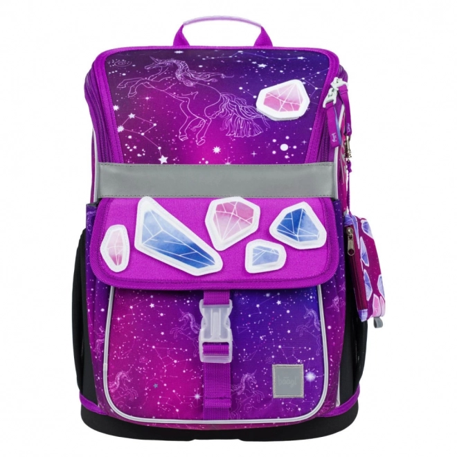 Zaino scuola Baagl Zippy Universo Unicorno - Creativo