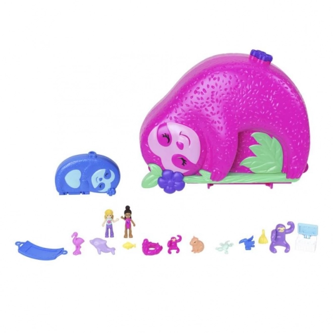 Set Polly Pocket Famiglia Bradipo