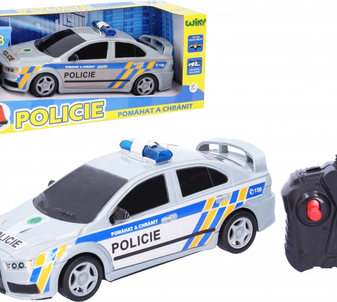 Auto RC polizia ceca a controllo remoto 23 cm