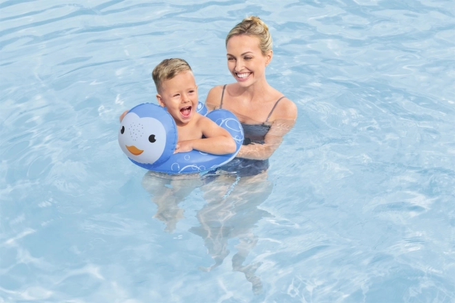 Ciambella gonfiabile a forma di pinguino per bambini 3-6 anni – Pinguino