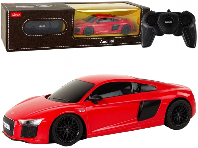 Auto radiocomandata Audi R8 Rastar rosso