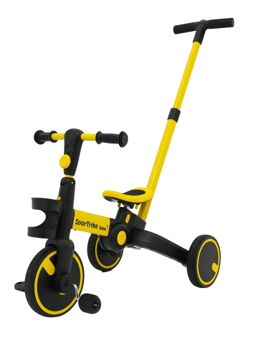 Bicicletta Happy Bike 3in1 Sportrike Rosa – Giallo