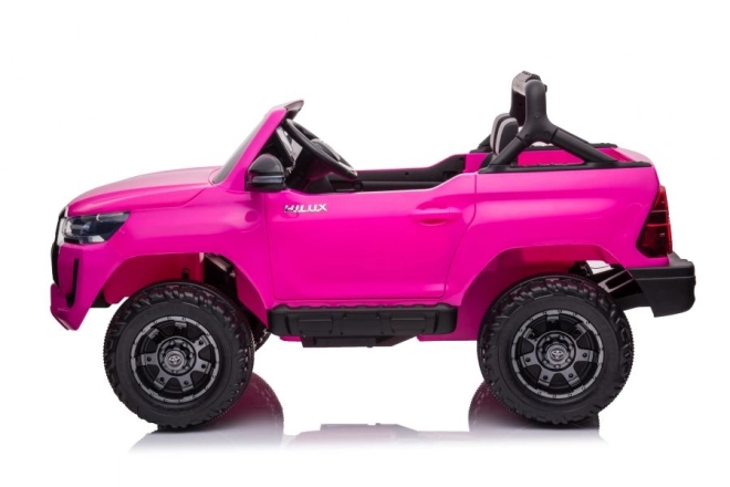 Auto elettrico per bambini Toyota Hilux Rosa