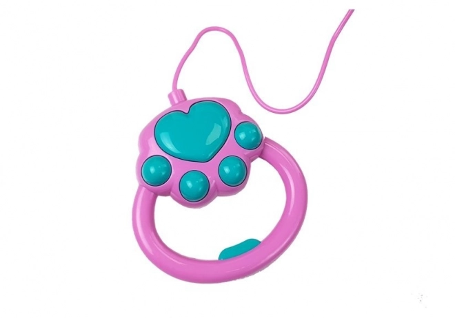 Cagnolino Peluche a Batteria con Accessori