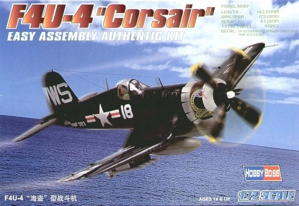 Modello Aereo F4U-4 Corsair