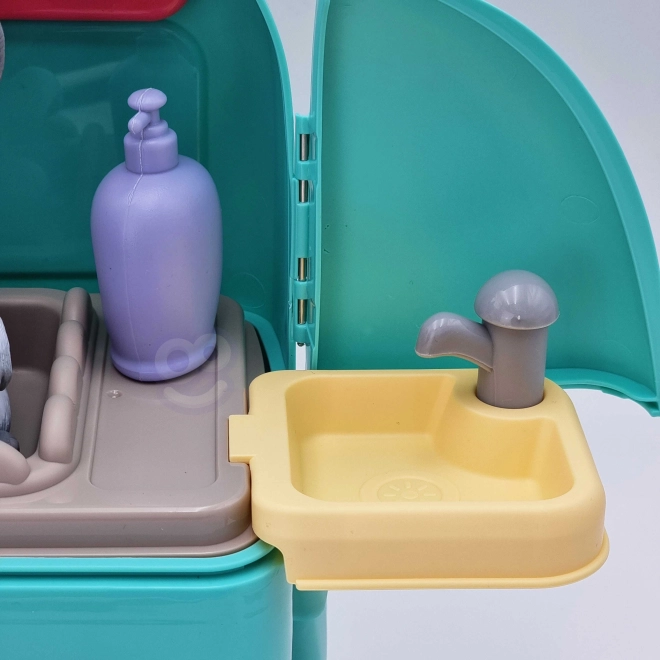 Zaino del Kit di Bellezza Portatile per Gatto