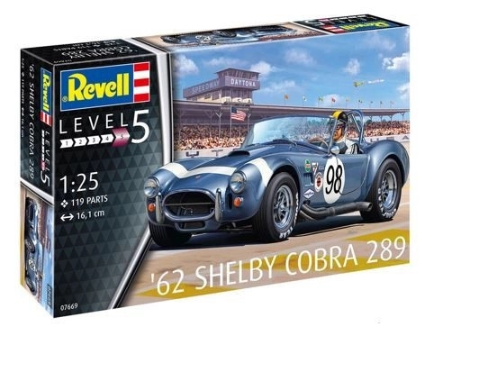 Modello Plastico Shelby Cobra 289 1962