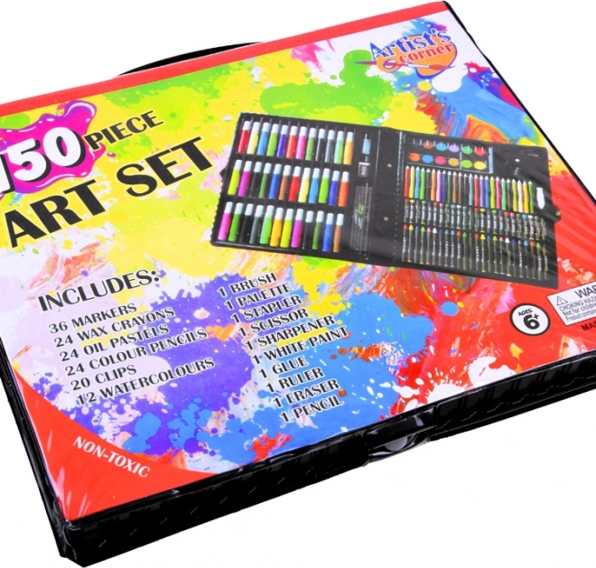 Ampia tavolozza di colori e tecniche