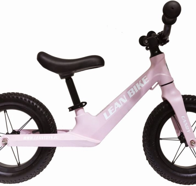 Bicicletta senza pedali Candy - rosa, struttura leggera in magnesio