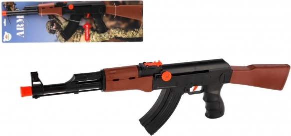 Mitraglietta di plastica ARMY 52 cm a carica