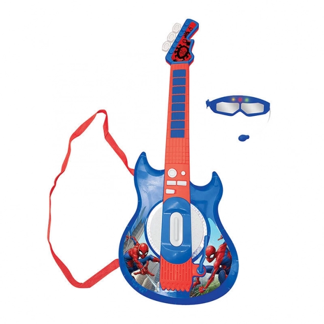 Chitarra Elettronica con Microfono di Spider-Man