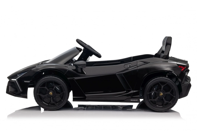 Auto elettrico per bambini Lamborghini Revuelto nero