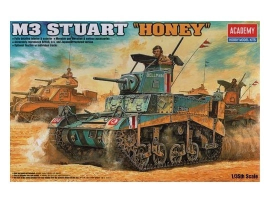 Modello di carro armato M3 Stuart Honey