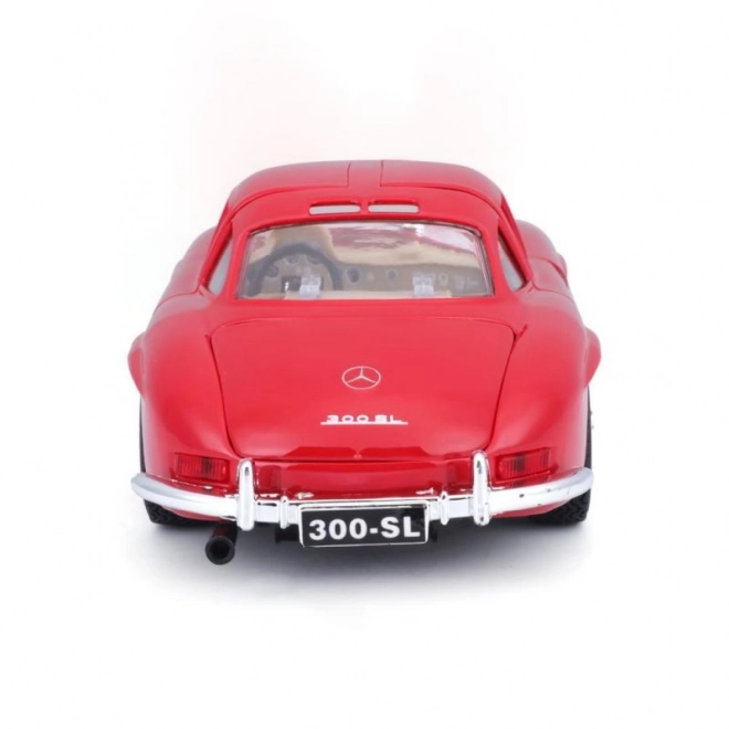 Modellino di Auto Mercedes-Benz 300SL Rosso in Scala 1:24