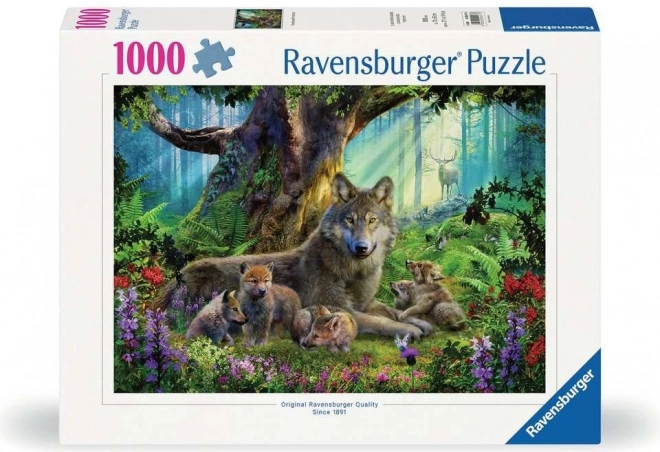 puzzle lupi nel bosco 1000 pezzi