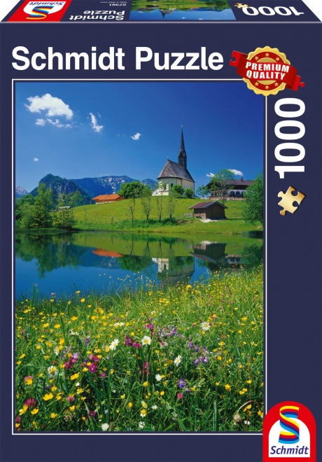 Puzzle Inzell Chiesa di San Nicola 1000 pezzi