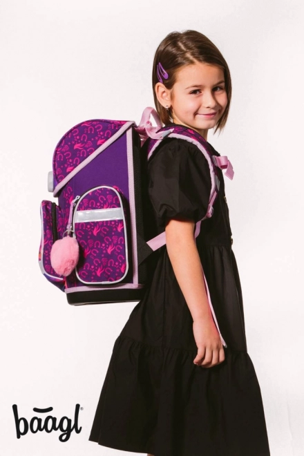 Set scuola ergonomico 5 pezzi Cavallo