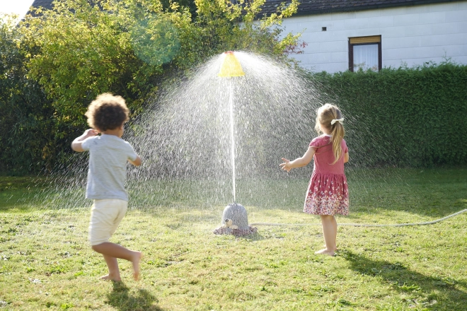Giocattolo da giardino spruzzatore AquaPlay Talpa