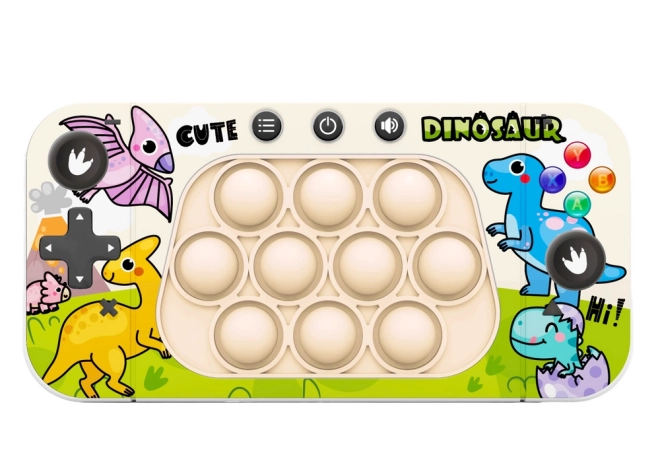 Gioco di abilità consolle Pop It dinosauri