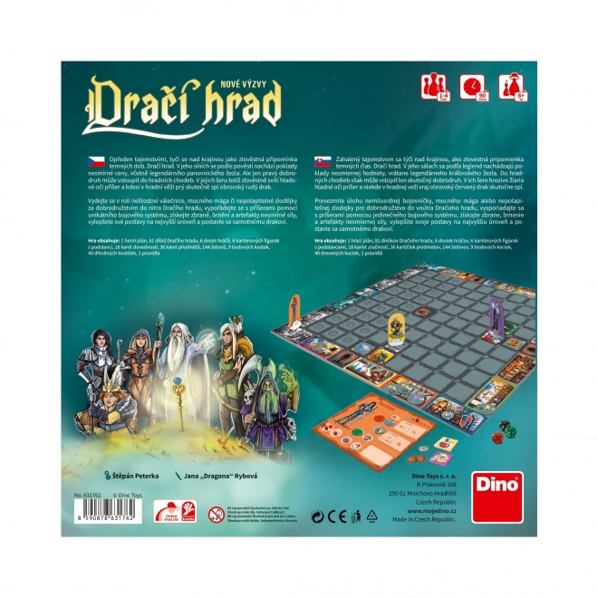 Gioco di società Dino Castello del Drago: Nuove Sfide