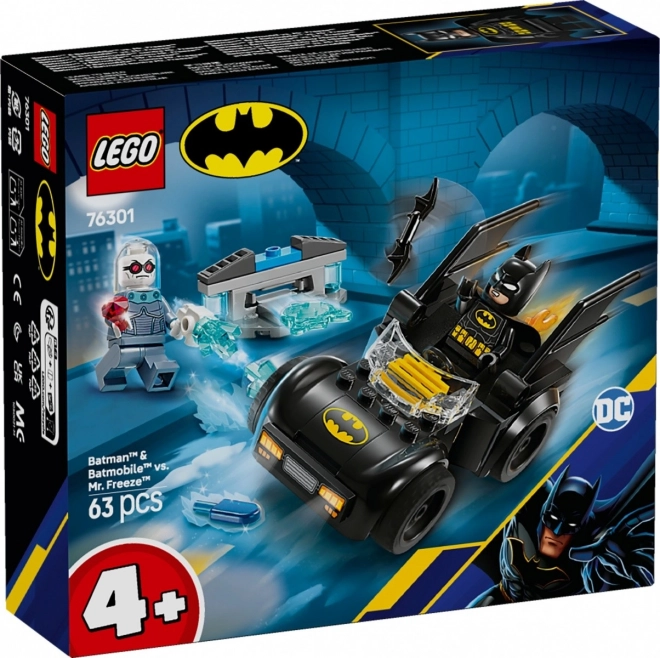 Batman e Batmobile contro Mr. Freeze LEGO