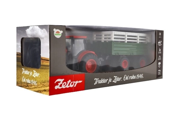 Trattore RC Zetor con rimorchio