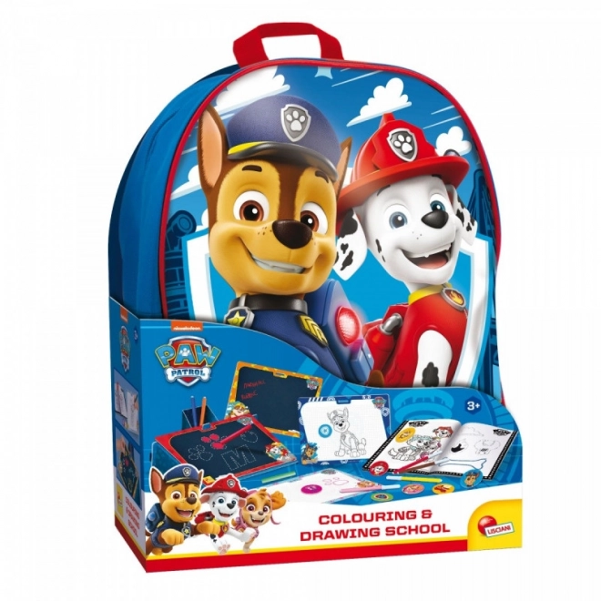 Zaino Paw Patrol con Set Creativo