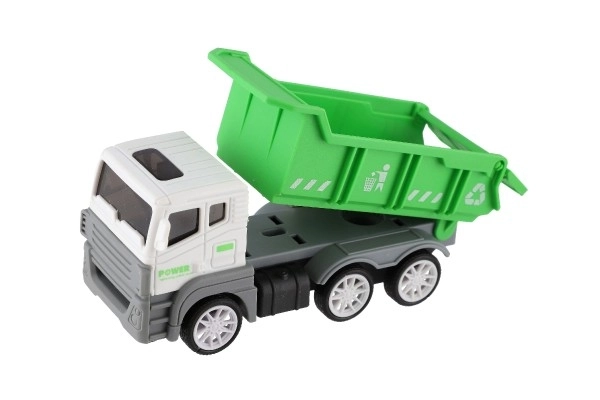 Camion da cantiere in plastica con ruote libere 14cm