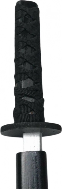 Katana da allenamento in legno nera 70 cm