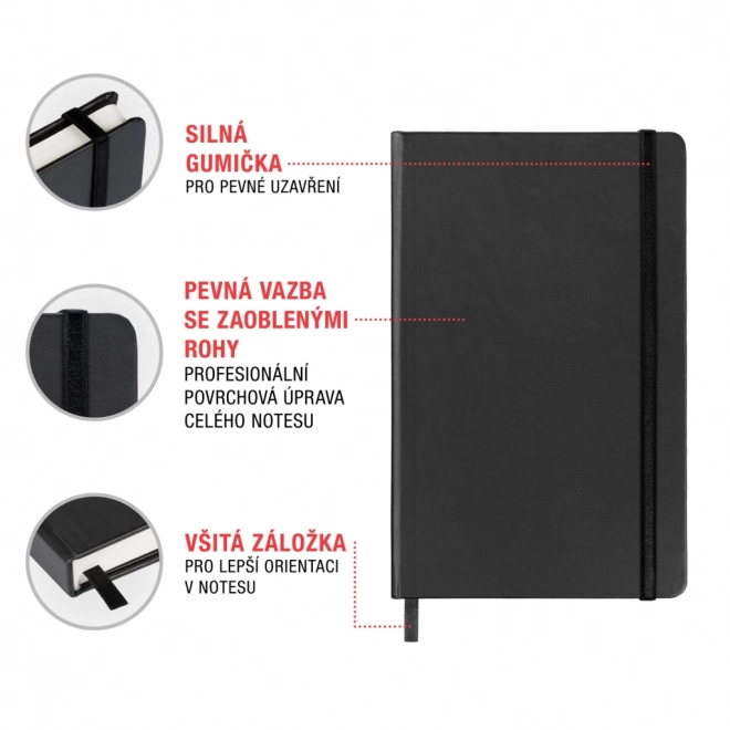 Taccuino motivazionale a righe NOTIQUE