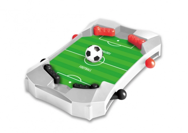 Gioco di abilità mini calcio bianco