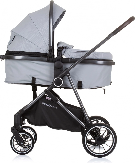 Chipolino Passeggino Combinato Aura 2 in 1 Grigio Cenere