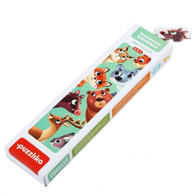 Puzzlika Puzzle Educativo Animali del Bosco