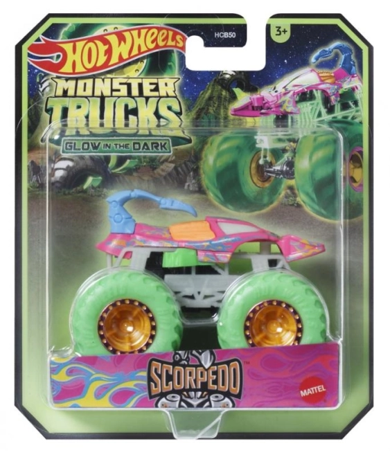 Hot Wheels Monster Trucks Luminosi nel Buio