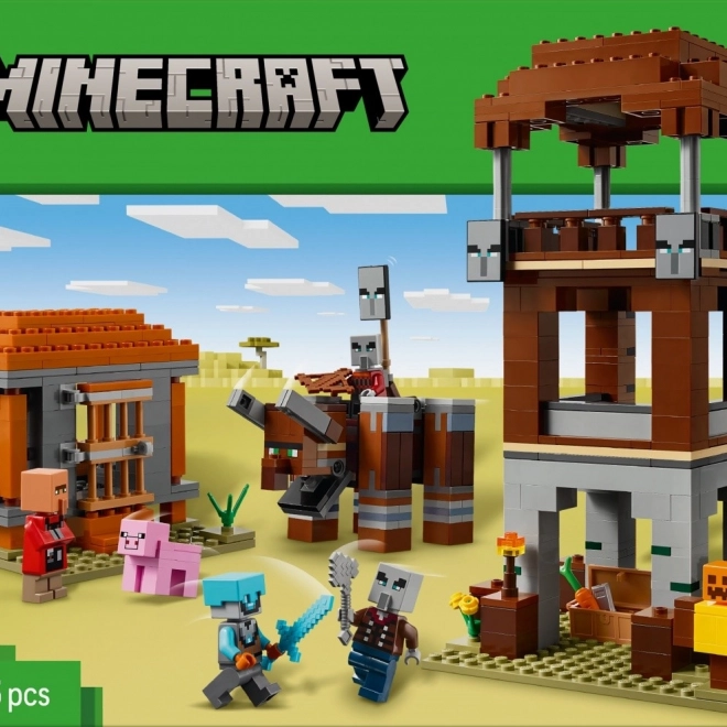 Nascondigli dei predoni e devastatori LEGO Minecraft