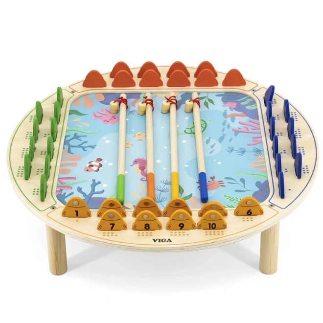 Gioco di Pesca in Legno