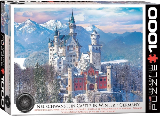 Puzzle Castello di Neuschwanstein 1000 Pezzi