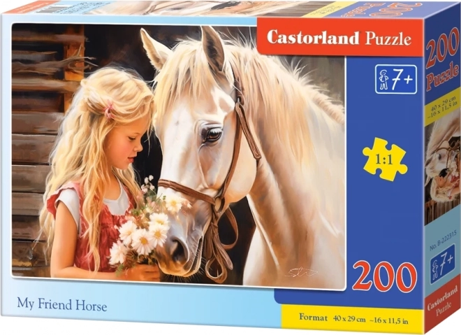 Puzzle Il mio amico cavallo 200 pezzi