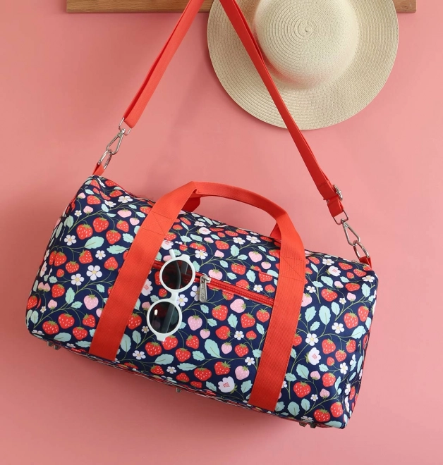 Borsa da viaggio per bambini di A Little Lovely Company – Fragole